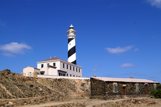Il faro di Favàritx è un faro attivo sull'isola spagnola di Minorca