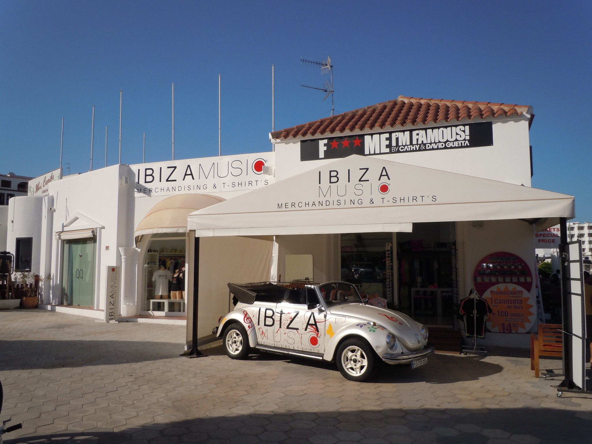 Negozio di souvenir a Ibiza