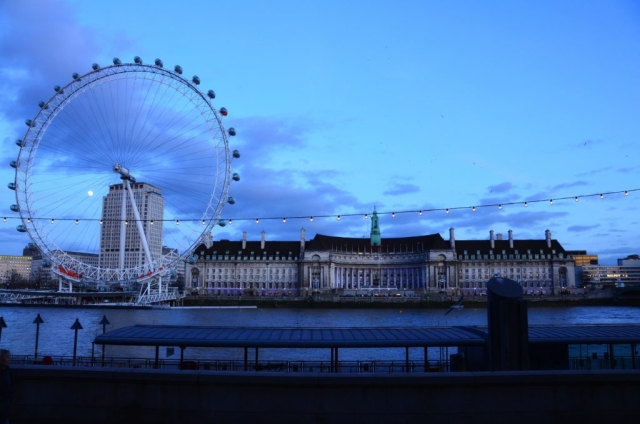 Il London Eye una delle principali attrazioni di Londra.
