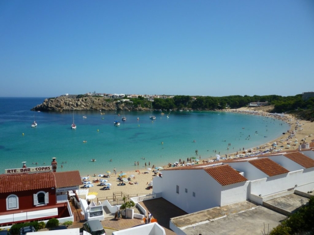 Arenal d'en Castell è una spiaggia nella zona nord di Minorca